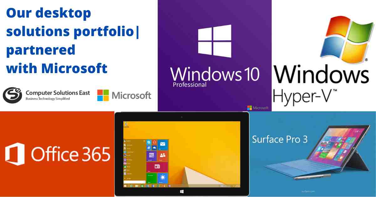 Our Modern Desktop Solutions Portfolio, Partnered with Microsoft