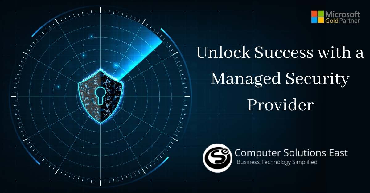 Why working with a managed security provider is good for business?