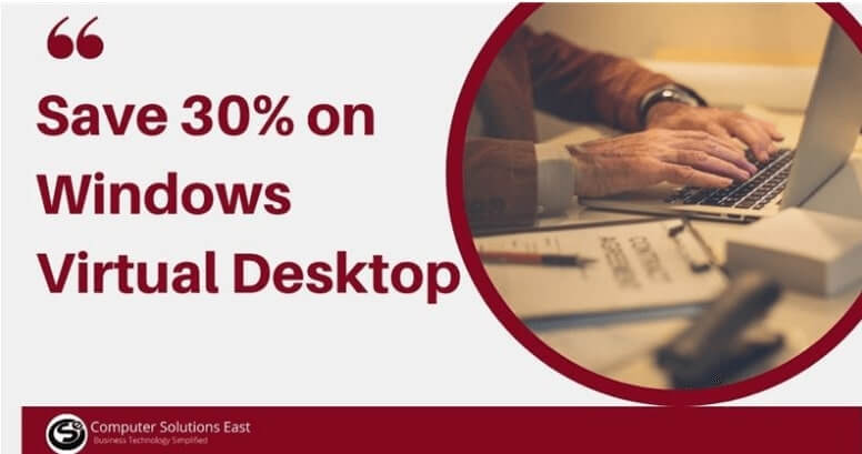 Save 30% on Windows Virtual Desktop