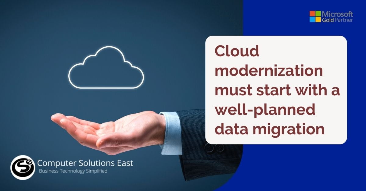 The need for data migration strategy for cloud modernization