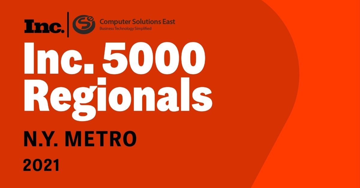 CSE enters the list of Inc. 5000 fastest growing private companies in NY Metro area.