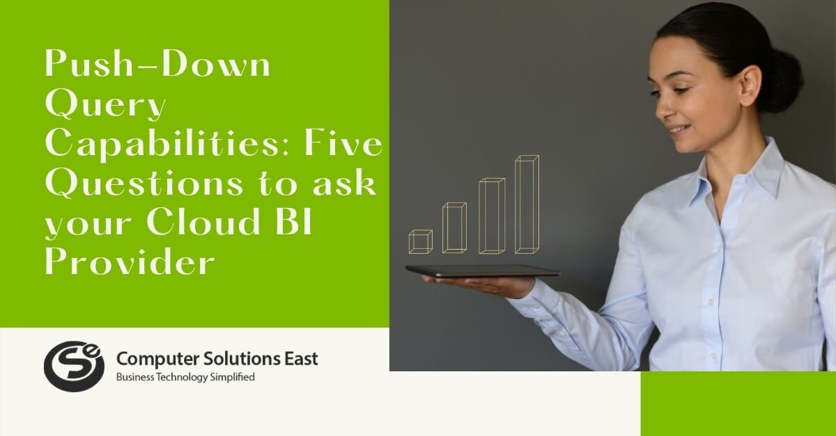 How to Leverage Your Cloud BI Provider for Push-down Query Capabilities