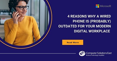 4 Reasons Why a Wired Phone is (Probably) Outdated for Your Modern Digital Workplace