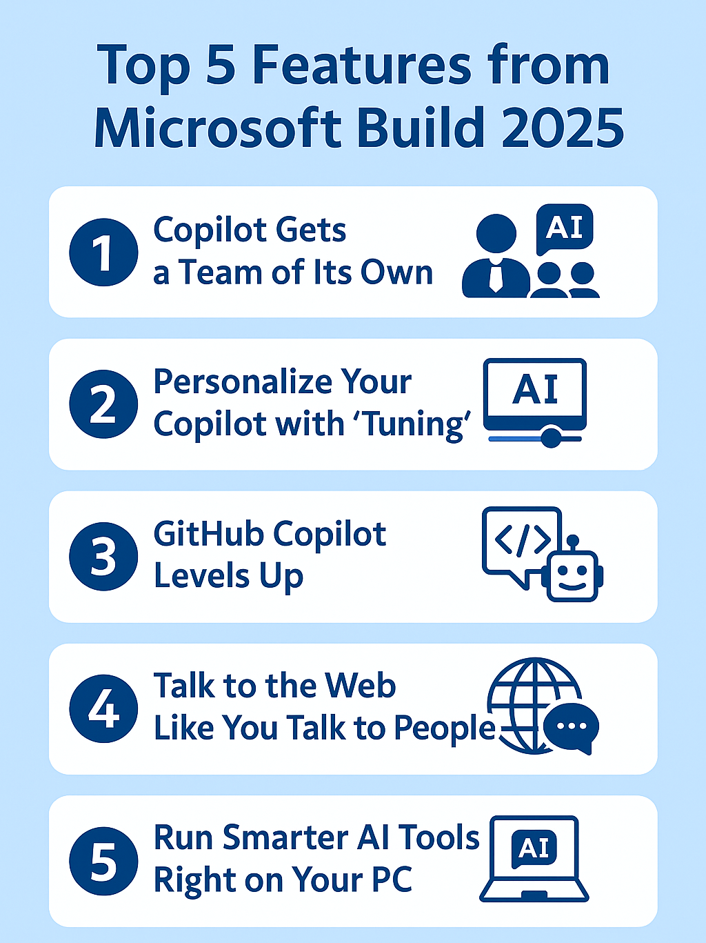 Top 5 Features from Microsoft Build 2025 You Should Know About and How They Can Help Your Business