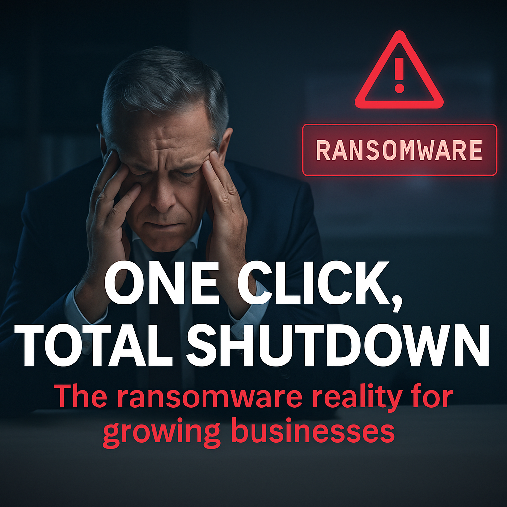 One Click and Total Shutdown, the Ransomware Reality for Growing Businesses in the U.S.