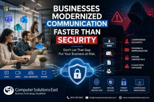 Businesses Modernized Communication Faster Than Security