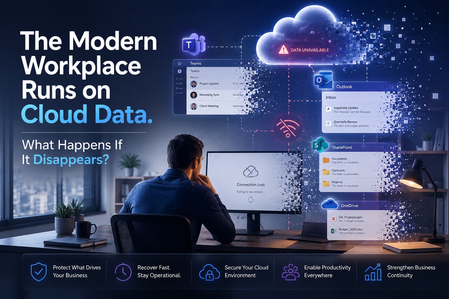 The Modern Workplace Runs on Cloud Data, What Happens If It Disappears?